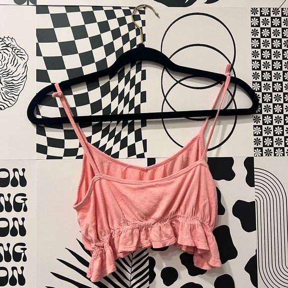 PacSun L.A. Hearts Pink Cropped Size Small Top - Picture 3 of 4